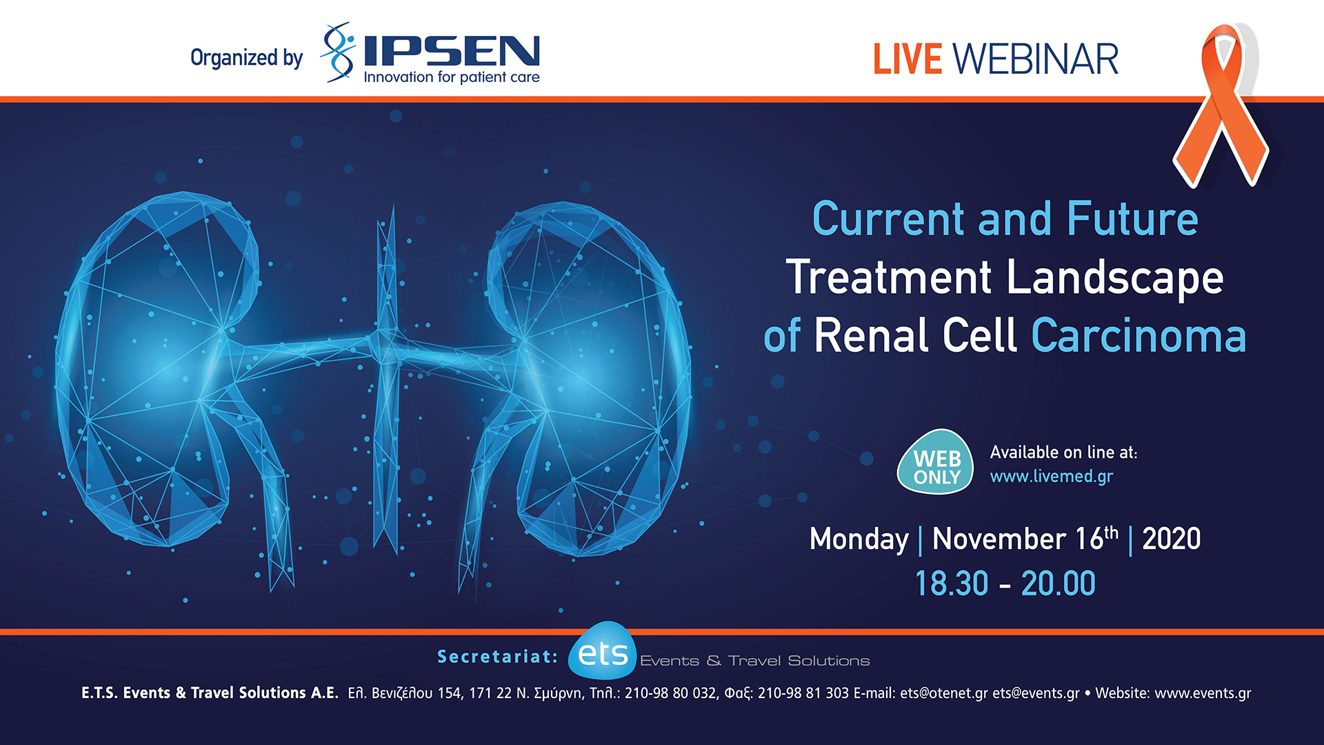 Live Webinar | Current and Future Treatment Landscape of Renal Cell Carcinoma