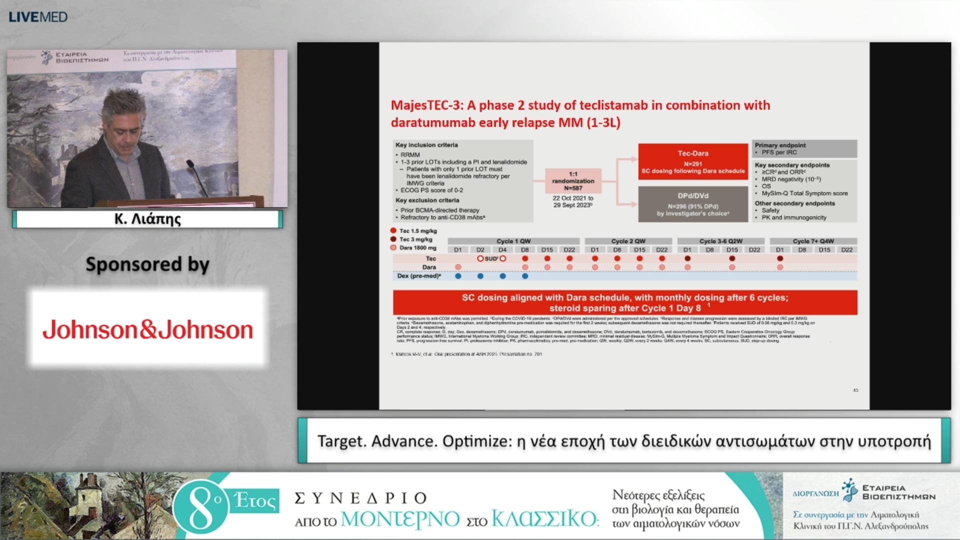 31 Κ. Λιάπης - Target. Αdvance. Optimize: η νέα εποχή των διειδικών αντισωμάτων στην υποτροπή