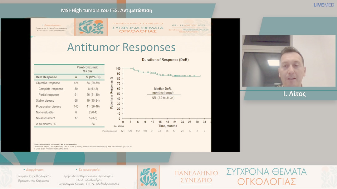 11 Ι. Λίτος - MSI-High tumors του ΓΕΣ. Αντιμετώπιση
