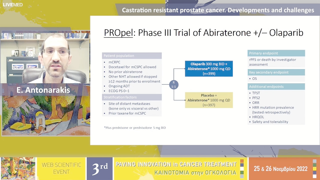 42 E. Antonarakis - Castration resistant prostate cancer. Developments and challenges.