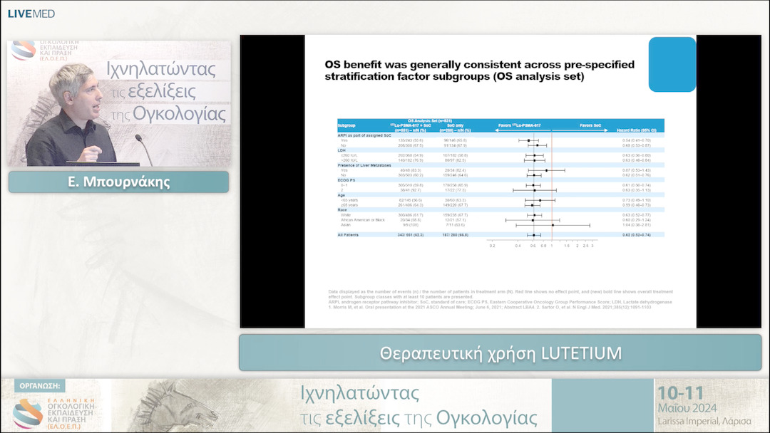 41 Ε. Μπουρνάκης - Θεραπευτική χρήση LUTETIUM 