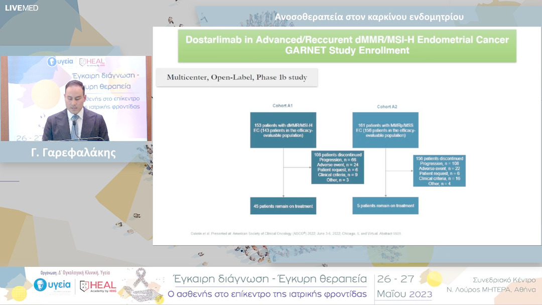 10 Γ. Γαρεφαλάκης - Ανοσοθεραπεία στον καρκίνου ενδομητρίου 
