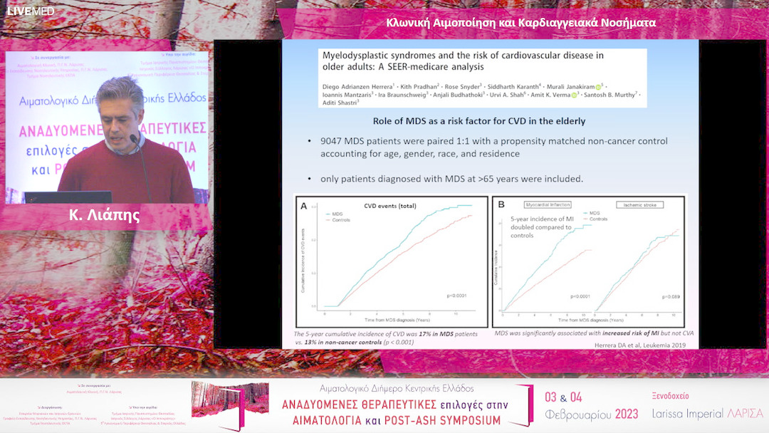 21  Κ. Λιάπης - Κλωνική Αιμοποίηση και Καρδιαγγειακά Νοσήματα 