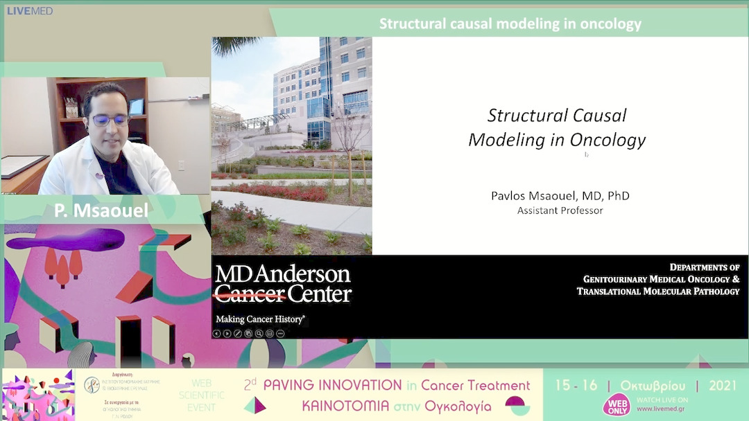 02 P. Msaouel - Structural causal modeling in oncology 
