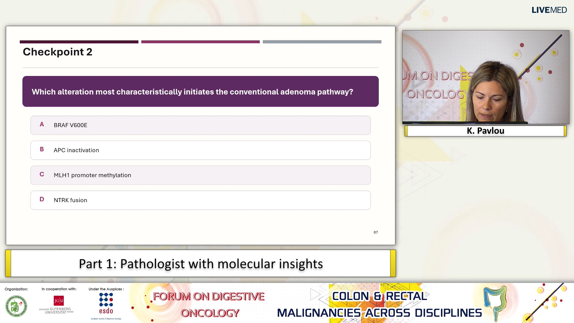 22 K. Pavlou - Part 1: Pathologist with molecular insights.