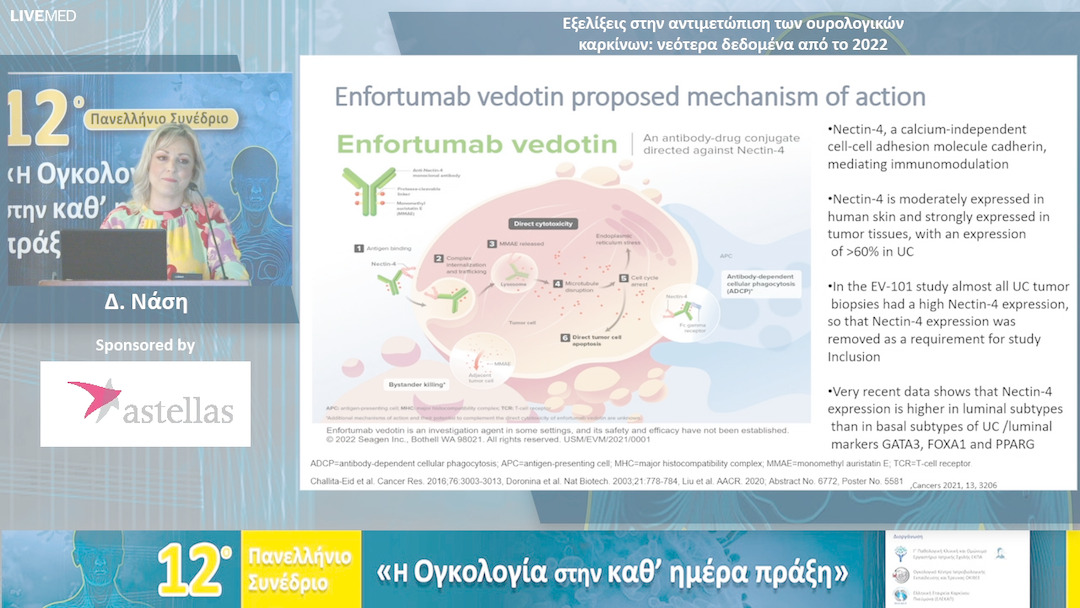 64  Δ. Νάση - Εξελίξεις στην αντιμετώπιση των ουρολογικών καρκίνων: νεότερα δεδομένα από το 2022