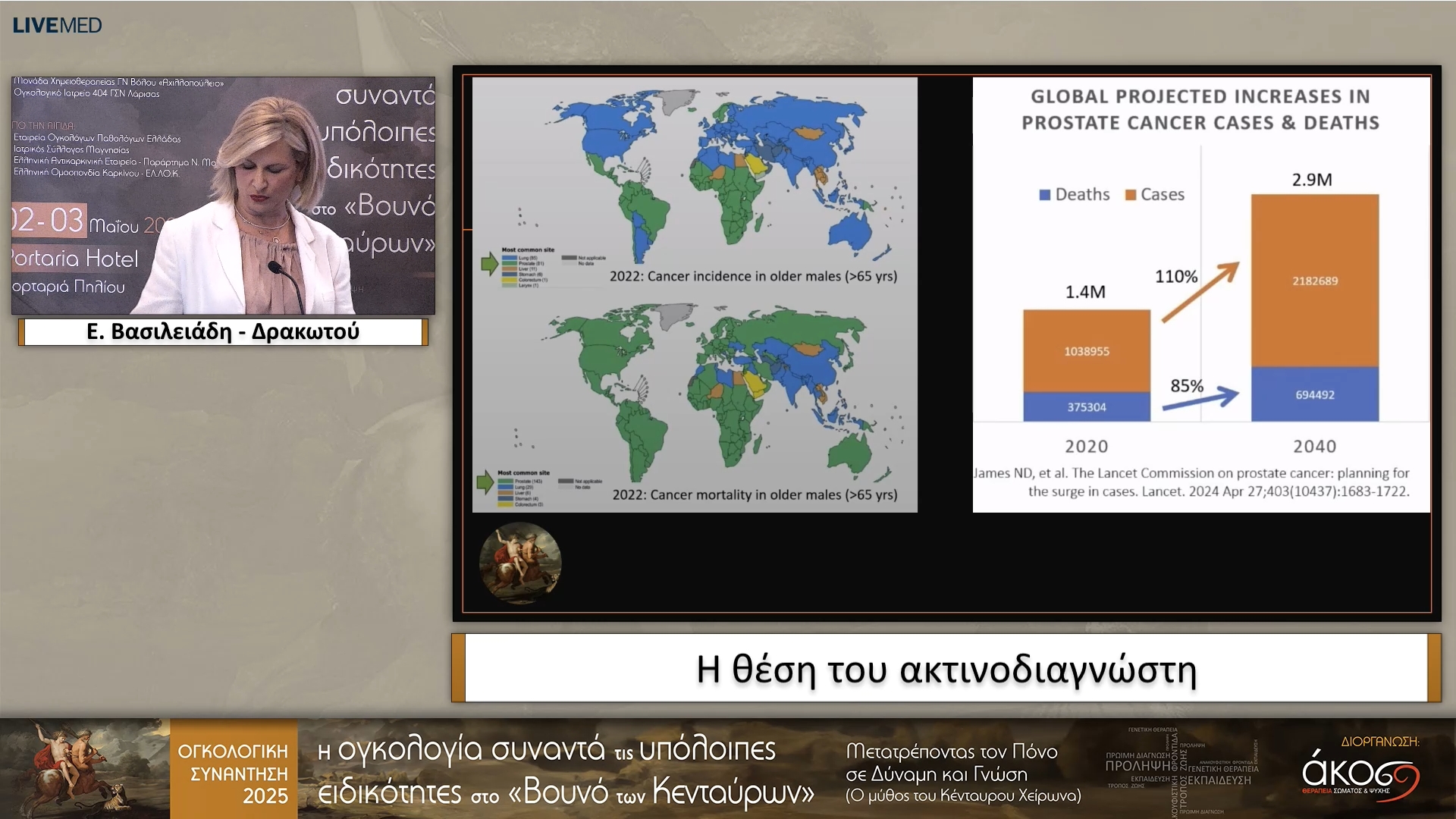 60 E. Bασιλειάδη - Δρακωτού - Η θέση του ακτινοδιαγνώστη