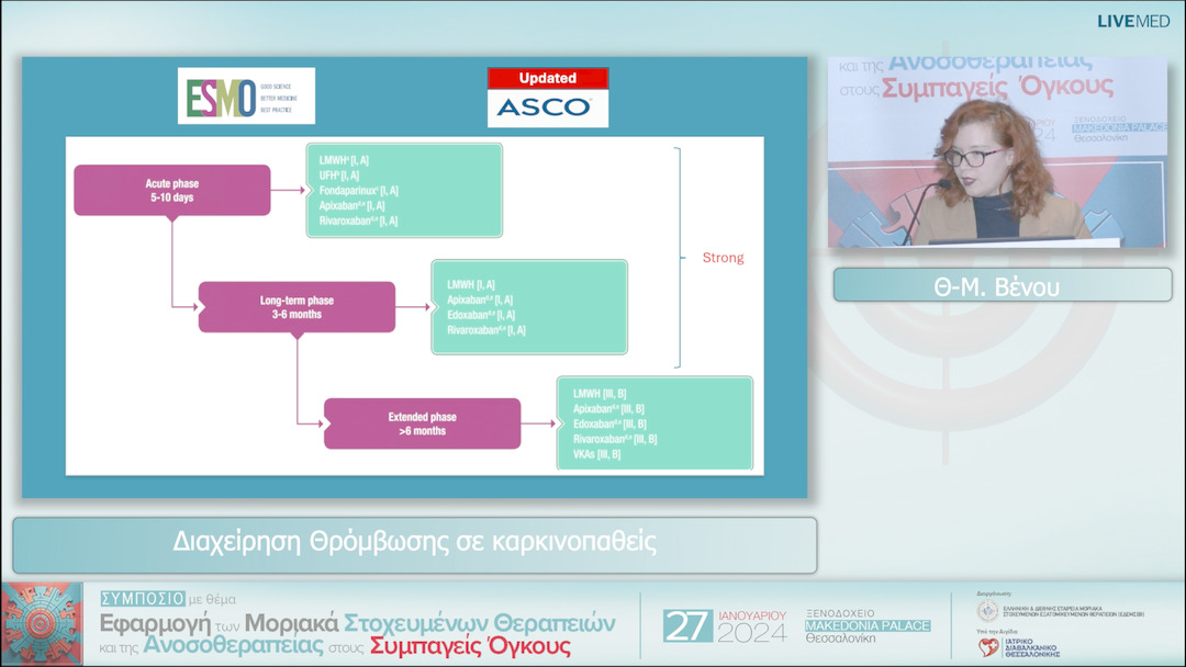 20 Θ-Μ. Βένου - Διαχείρηση Θρόμβωσης σε καρκινοπαθείς 