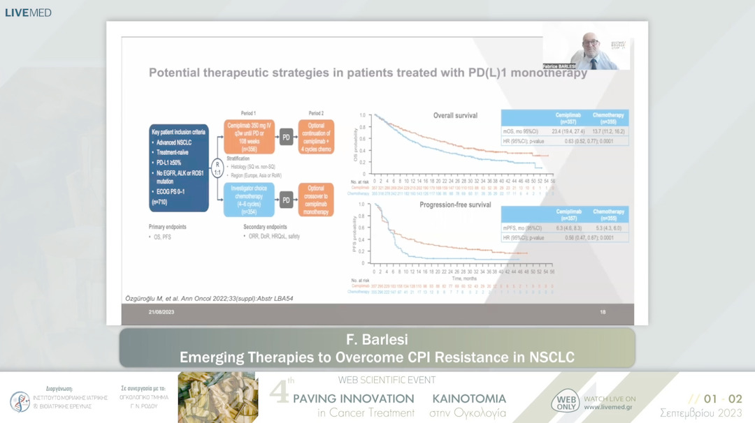43  F. Barlesi - Emerging Therapies to Overcome CPI Resistance in NSCLC