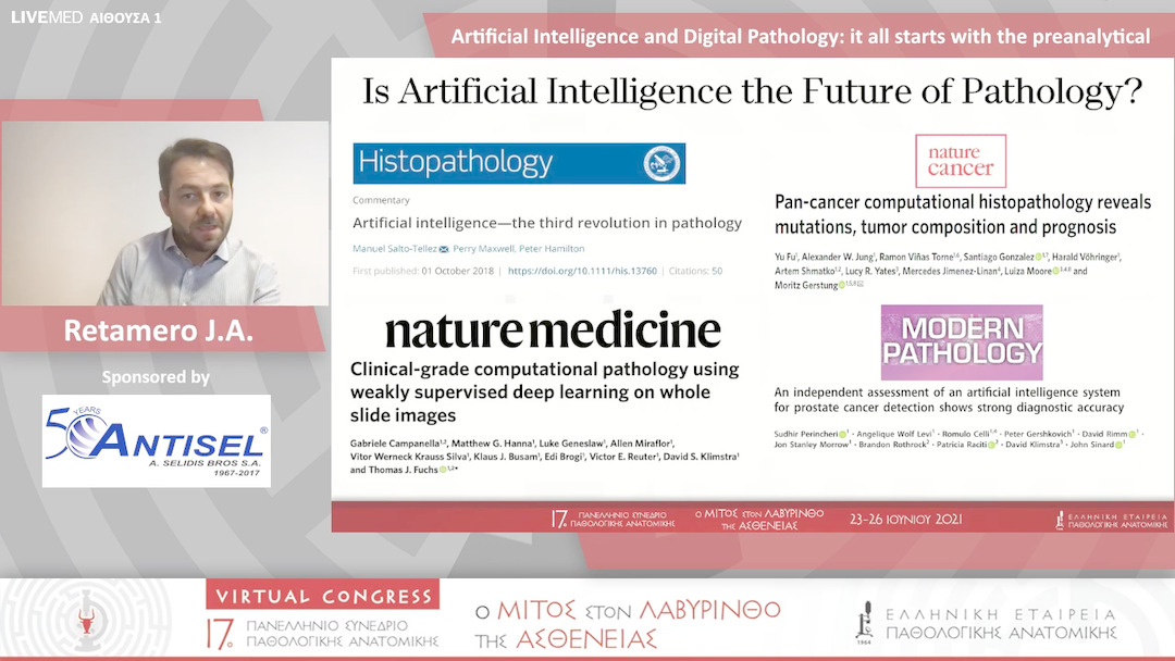 34 Retamero J.A. - Artificial Intelligence and Digital Pathology: it all starts with the preanalytical 