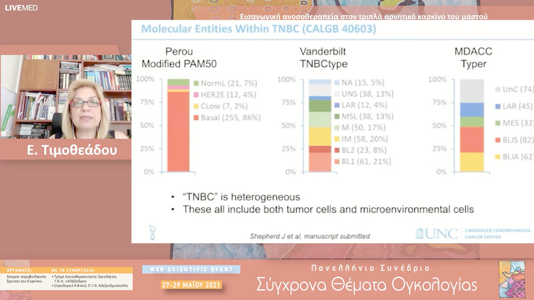 32 Ε. Τιμοθεάδου - Εισαγωγική ανοσοθεραπεία στον τριπλά αρνητικό καρκίνο του μαστού 