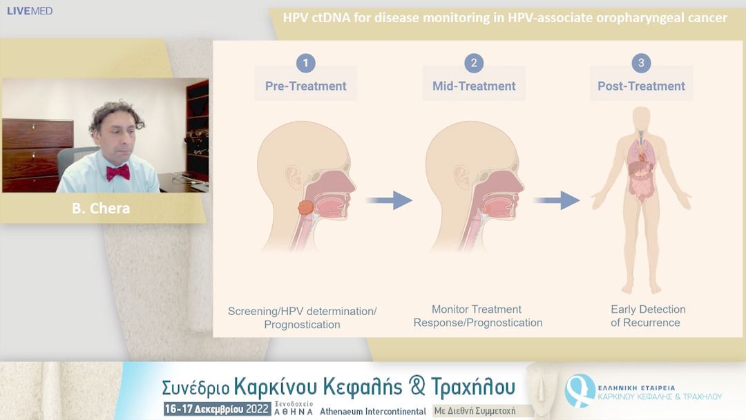 31 B. Chera - HPV ctDNA for disease monitoring in HPV-associate oropharyngeal cancer.