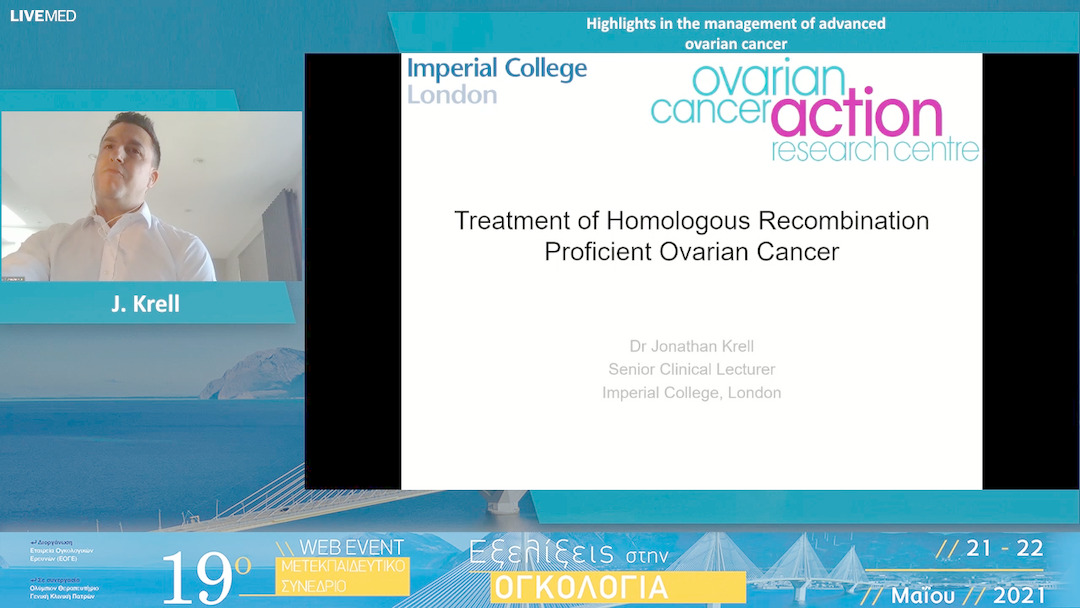 37 J. Krell - Highlights in the management of advanced ovarian cancer 