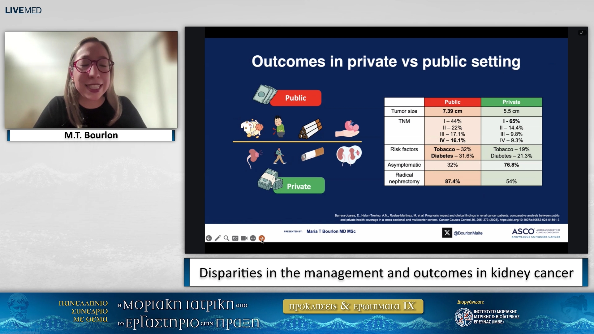 82  M.T. Bourlon - Disparities in the management and outcomes in kidney cancer