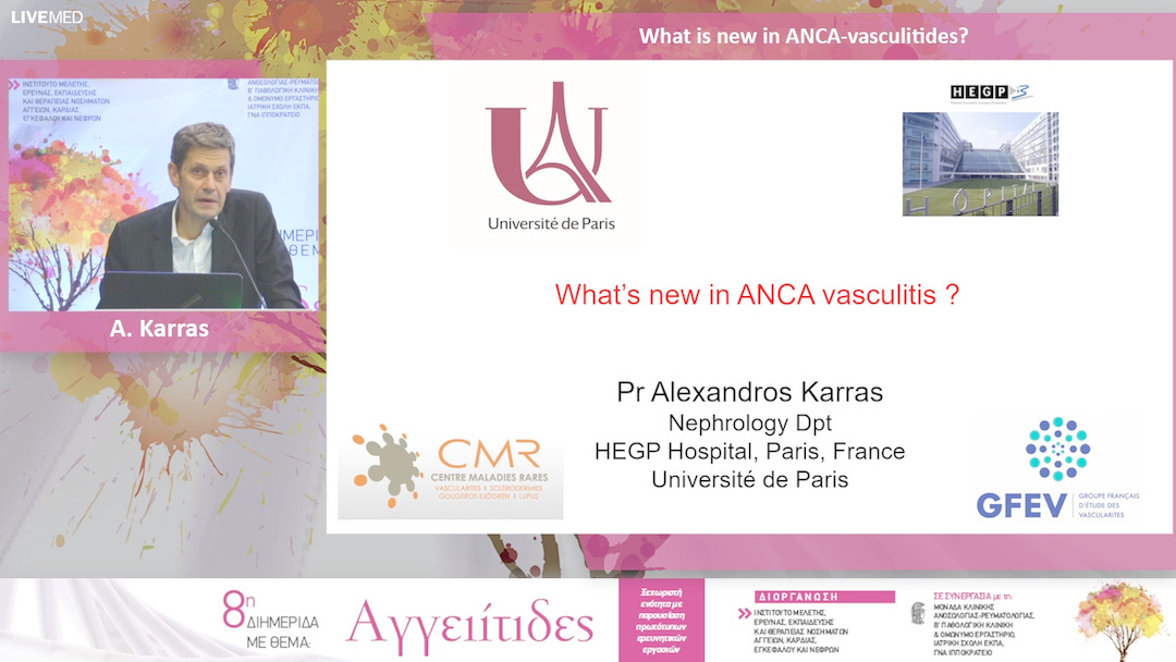 13  A. Karras - What is new in ANCA-vasculitides?