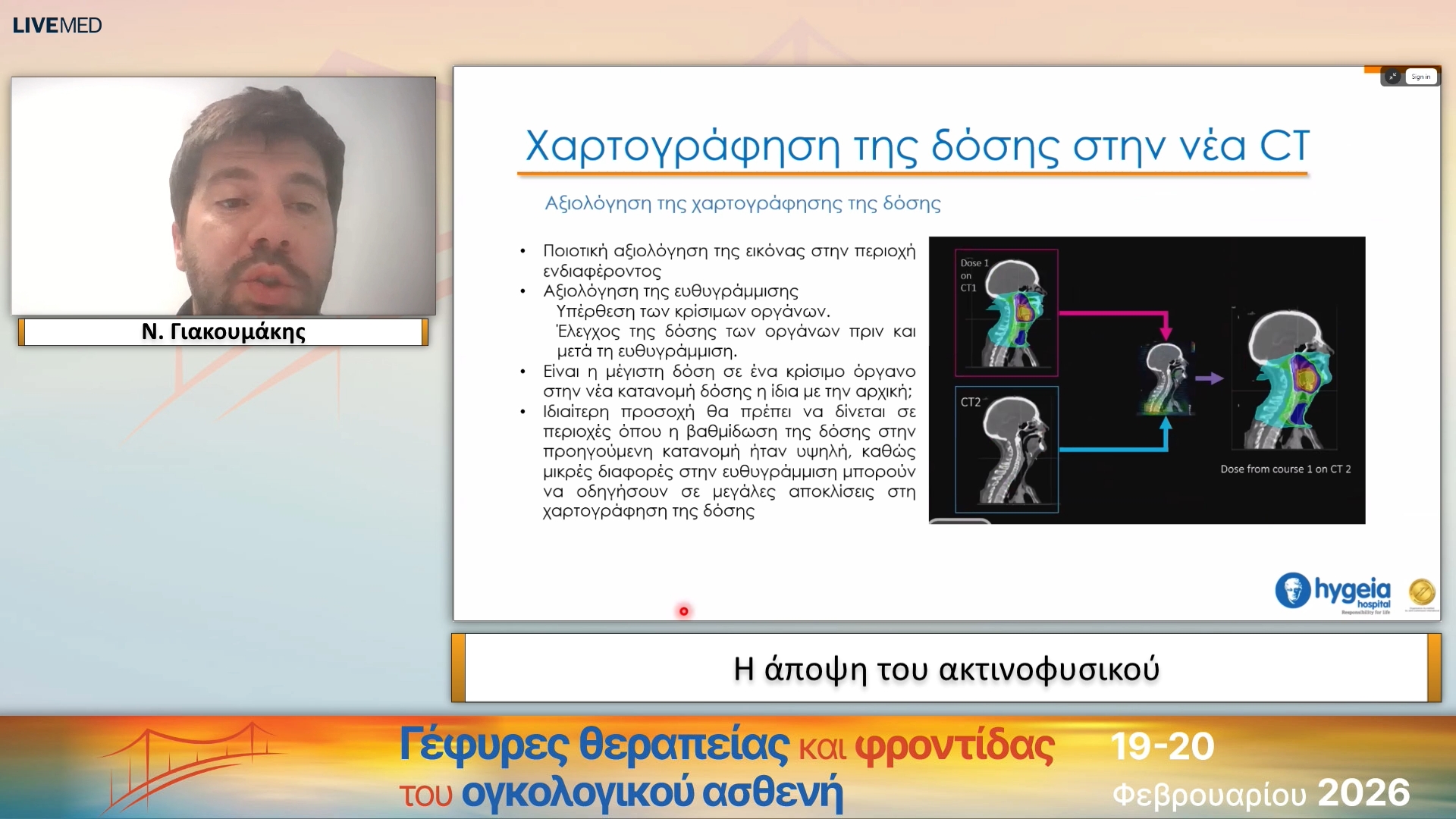 06 Ν. Γιακουμάκης - Η άποψη του ακτινοφυσικού