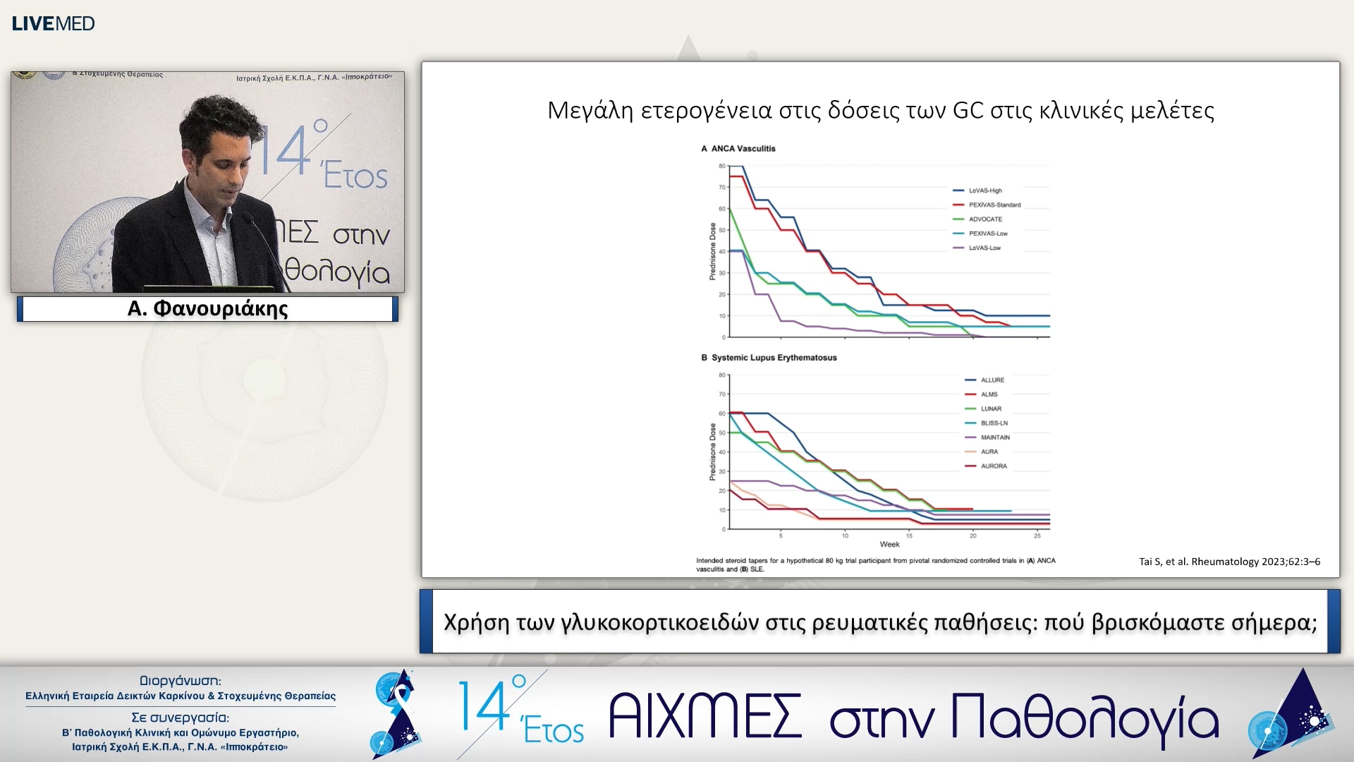 42 Α. Φανουριάκης - Χρήση των γλυκοκορτικοειδών στις ρευματικές παθήσεις: πού βρισκόμαστε σήμερα;