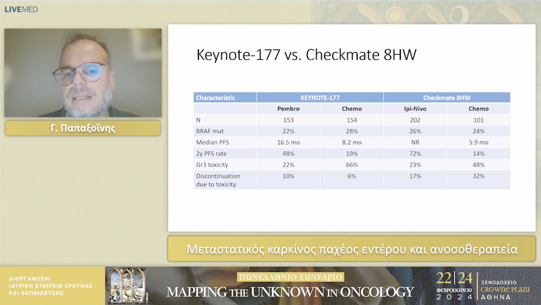 14 Γ. Παπαξοΐνης - Μεταστατικός καρκίνος παχέος εντέρου και ανοσοθεραπεία 