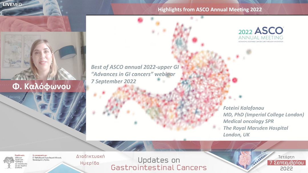 02 Φ. Καλόφωνου - Highlights from ASCO Annual Meeting 2022