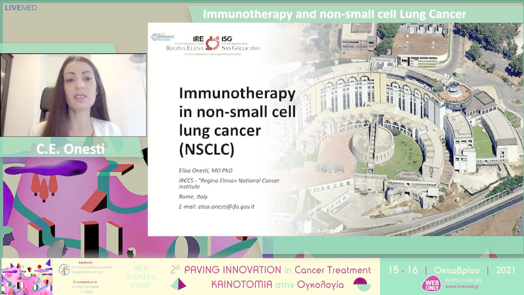 24 C.E. Onesti - Immunotherapy and non-small cell Lung Cancer 