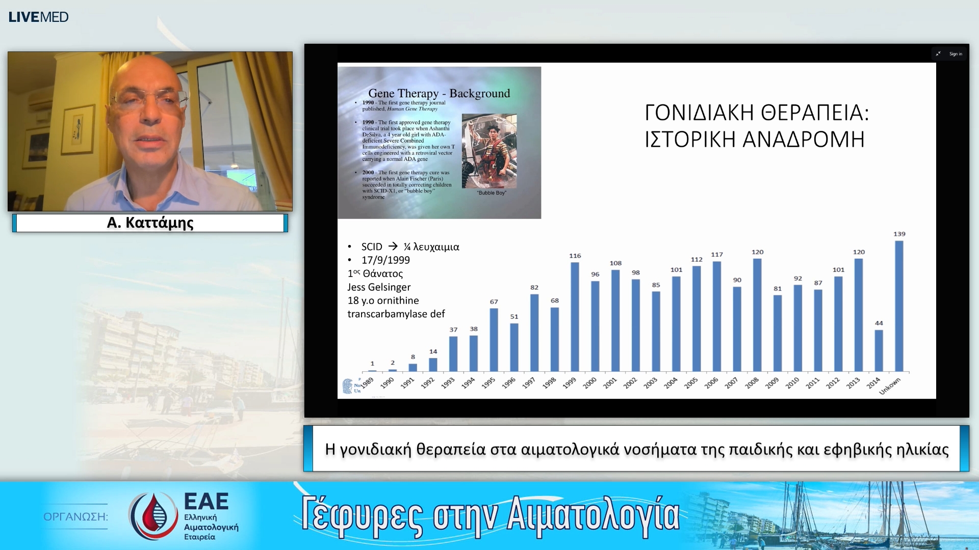 42 Α. Καττάμης - Η γονιδιακή θεραπεία στα αιματολογικά νοσήματα της παιδικής και εφηβικής ηλικίας