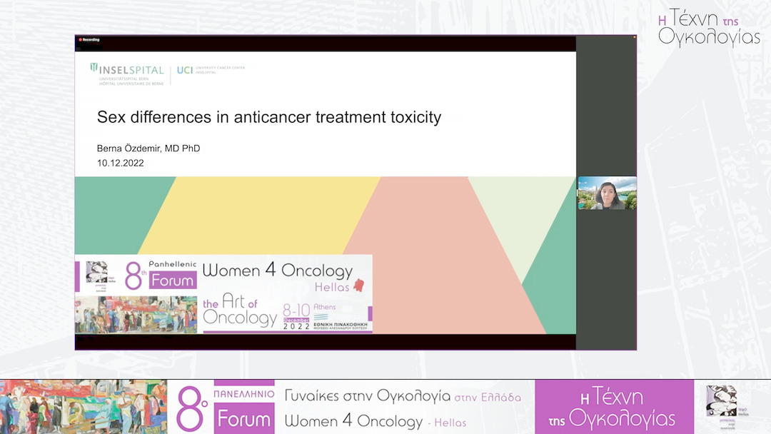 46  Β. Özdemir - Sex and gender differences in anticancer treatment toxicity