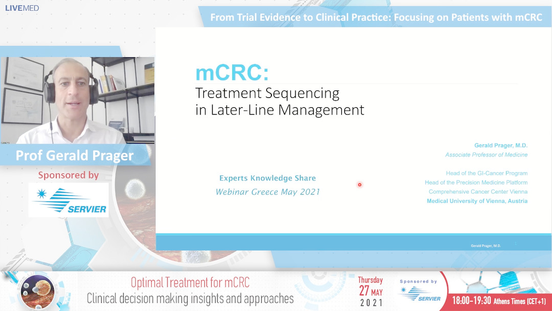 03 Prof Gerald Prager - From Trial Evidence to Clinical Practice: Focusing on Patients with mCRC 