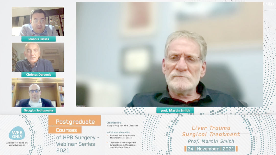 01 Prof. Martin Smith - Liver Trauma Surgical Treatment