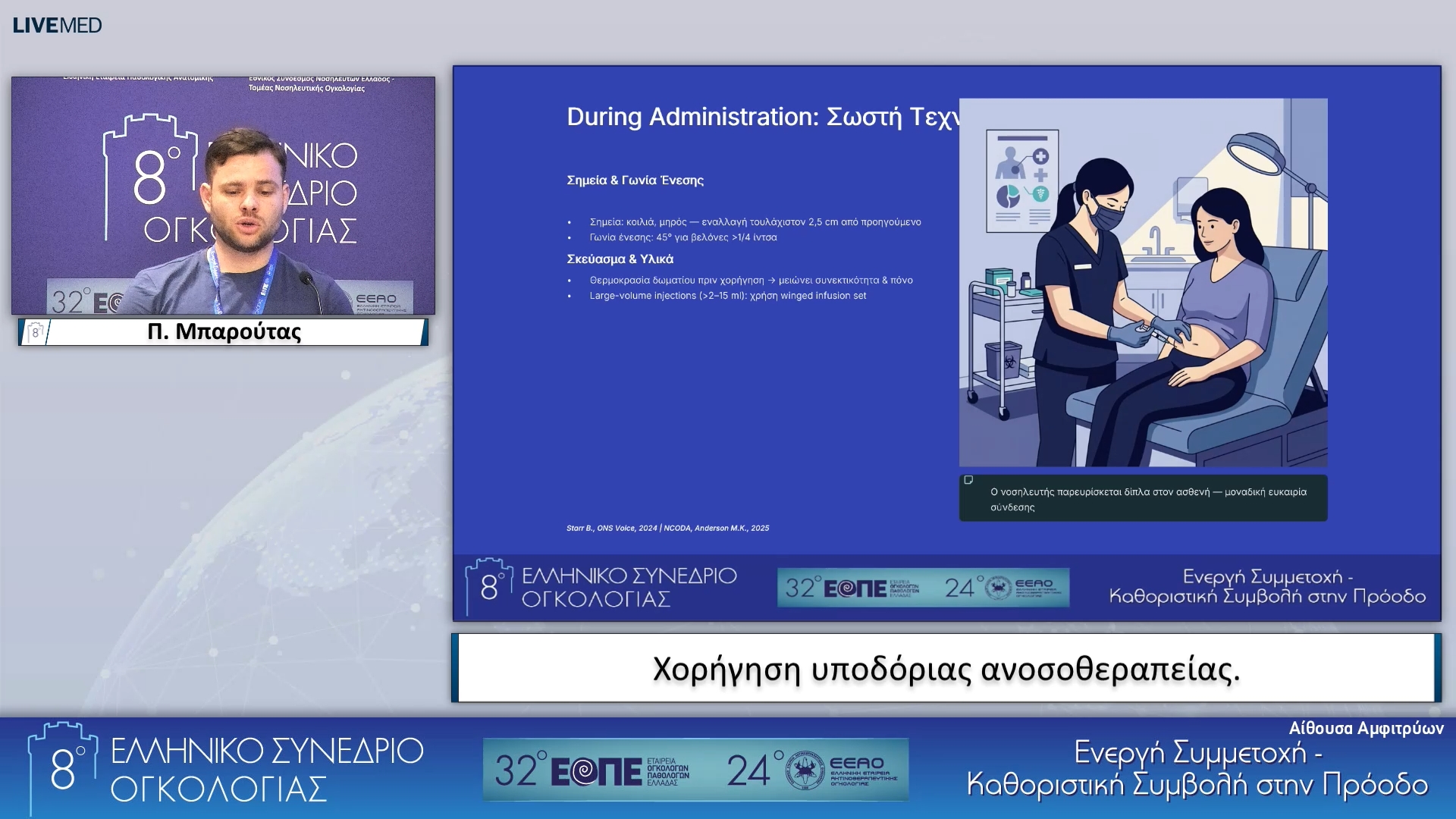 41 Π. Μπαρούτας - Χορήγηση υποδόριας ανοσοθεραπείας.