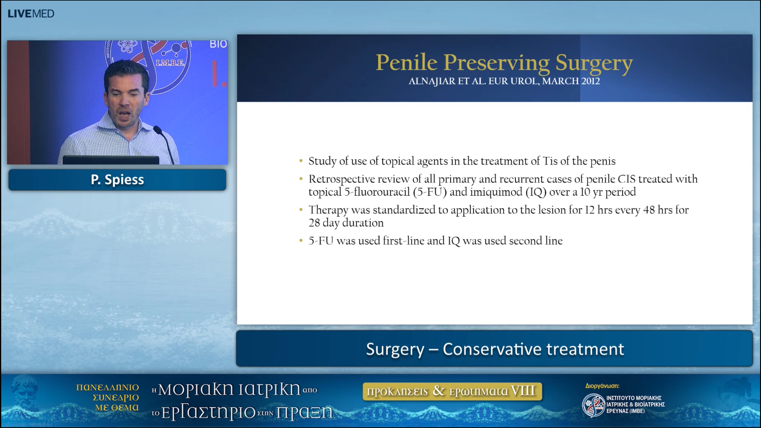 77 P. Spiess - Surgery – Conservative treatment 