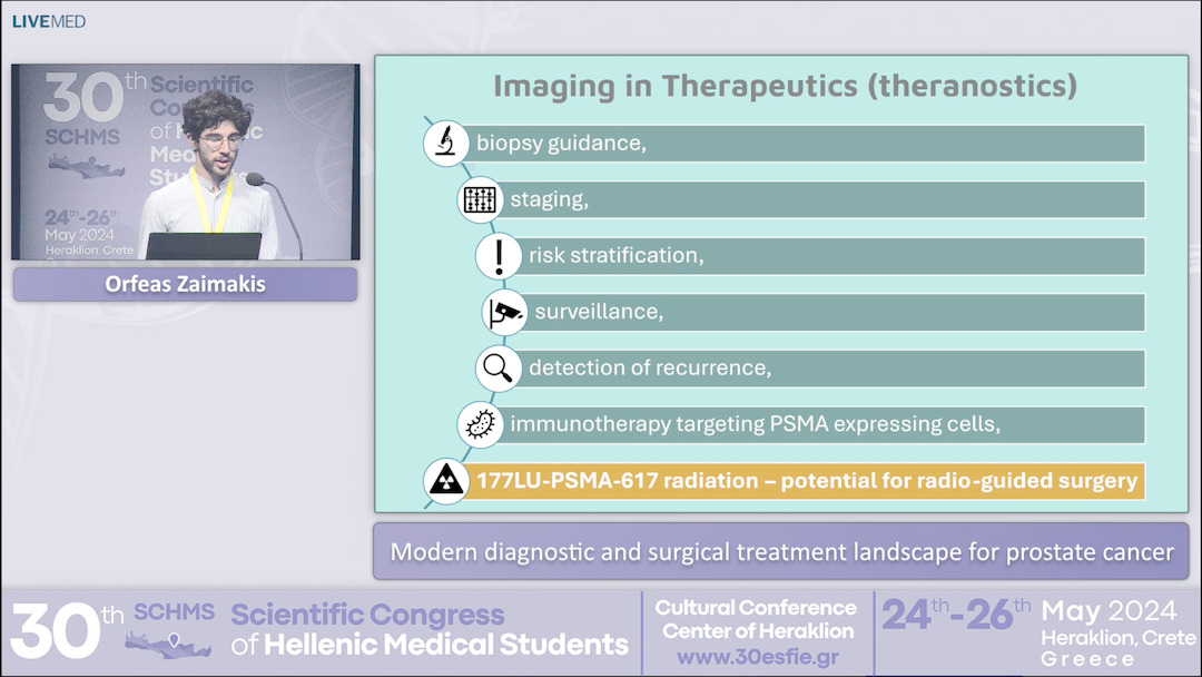 23 Orfeas Zaimakis - Modern diagnostic and surgical treatment landscape for prostate cancer