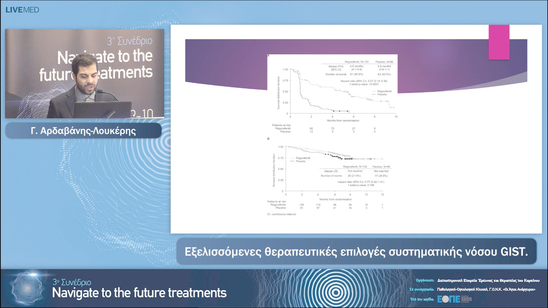 15 Γ. Αρδαβάνης-Λουκέρης - Εξελισσόμενες θεραπευτικές επιλογές συστηματικής νόσου GIST. 