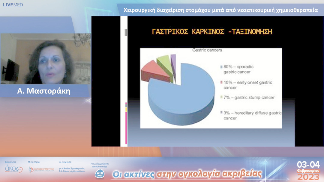 29 Α. Μαστοράκη - Χειρουργική διαχείριση στομάχου μετά από νεοεπικουρικήχημειοθεραπεία.