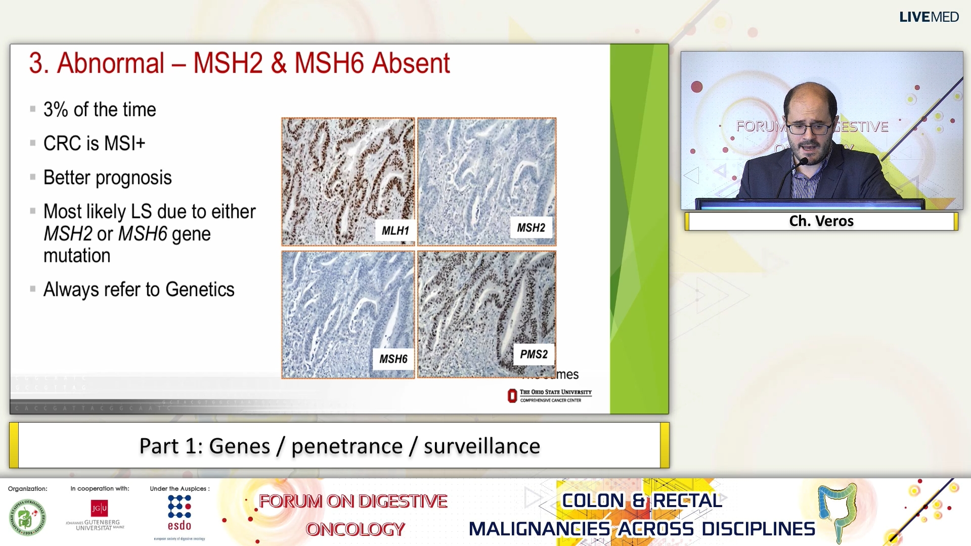 53 Ch. Veros - Part 1: Genes / penetrance / surveillance.