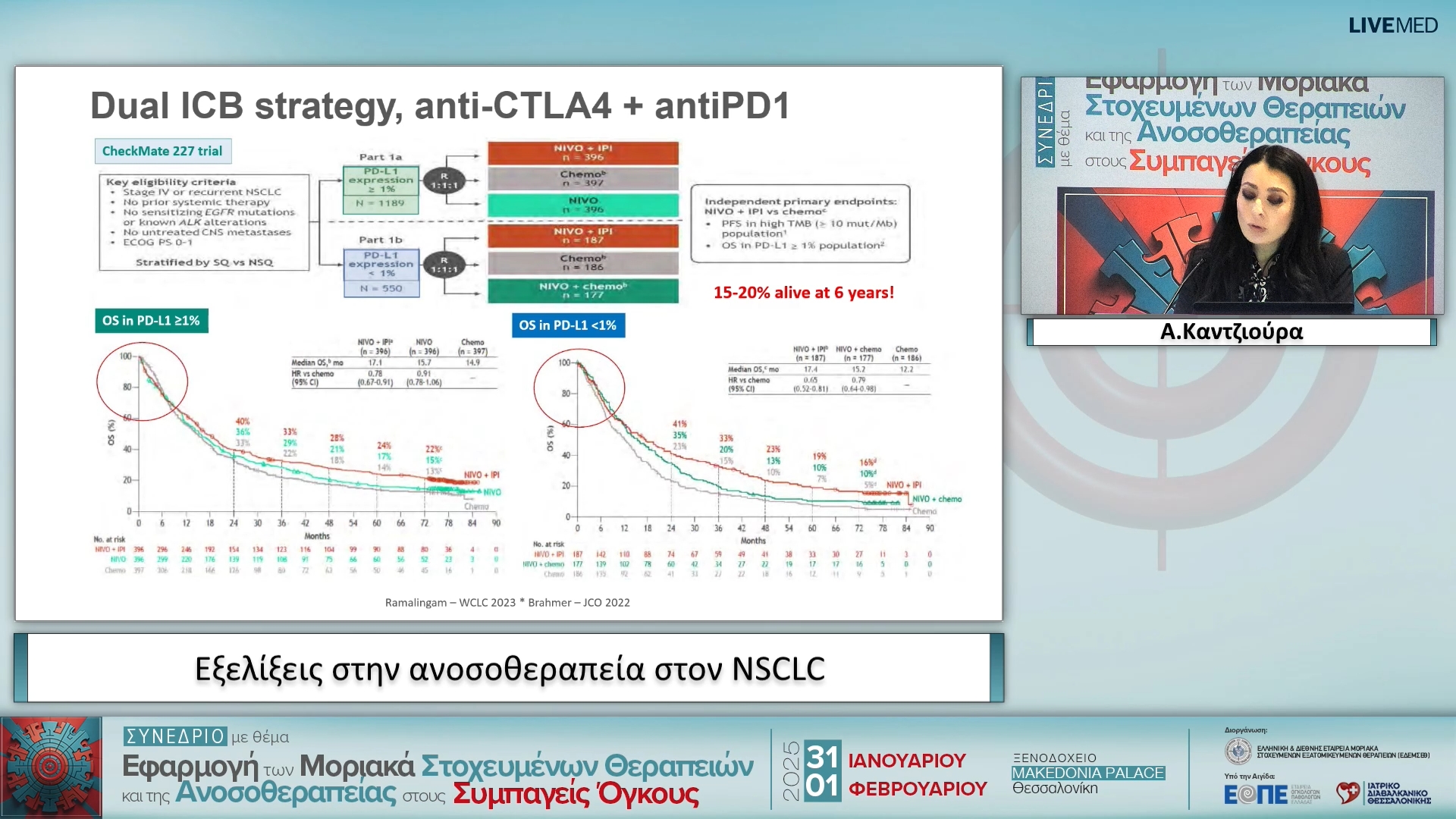 20 Α. Καντζιούρα - Εξελίξεις στην ανοσοθεραπεία στον NSCLC