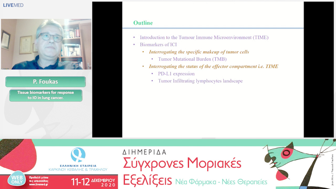 13 P. Foukas - Tissue biomarkers for response to IO in lung cancer. 