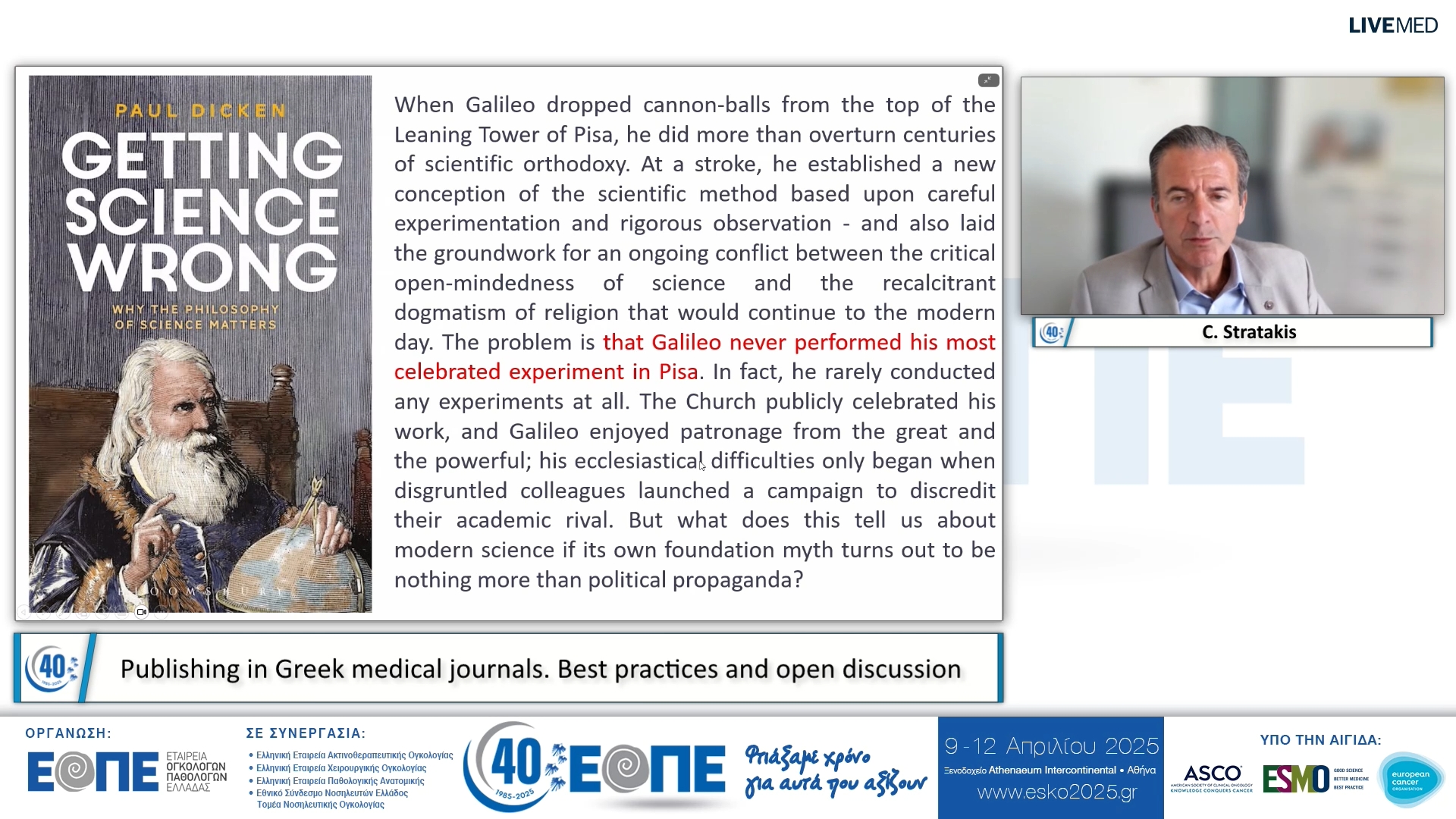 026 C. Stratakis - Publishing in Greek medical journals. Best practices and open discussion.