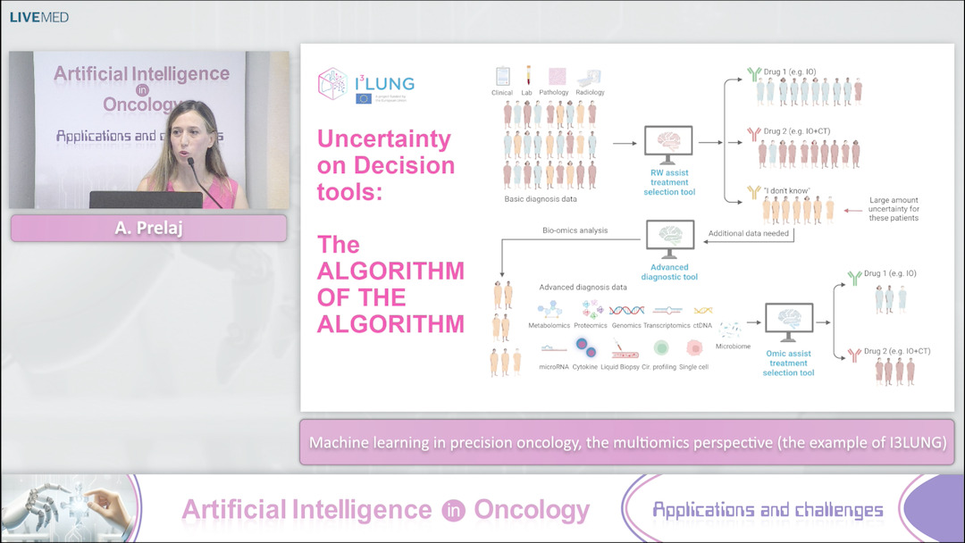 33 A. Prelaj - Machine learning in precision oncology, the multiomics perspective (the example of I3LUNG)