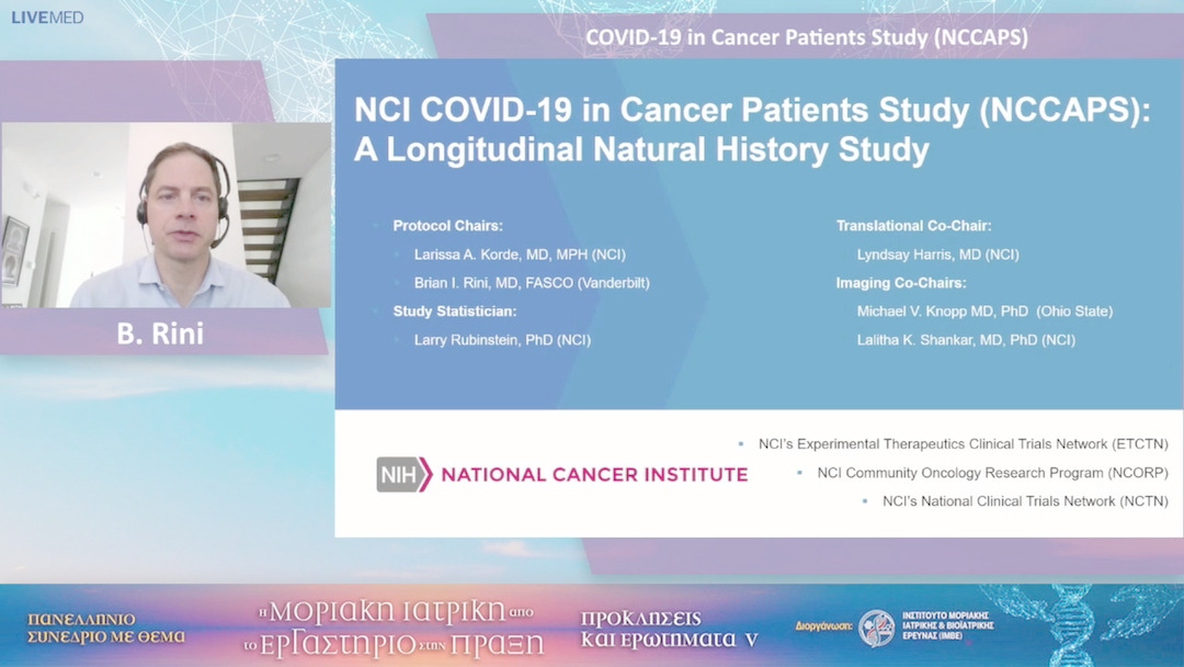 80 B. Rini - COVID-19 in Cancer Patients Study (NCCAPS)