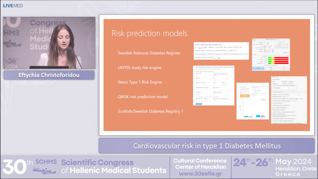 18 Eftychia Christoforidou - Cardiovascular risk in type 1 Diabetes Mellitus