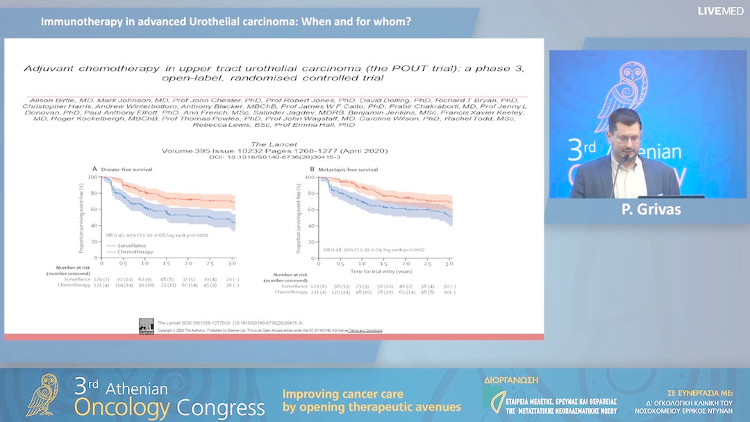43 P. Grivas - Immunotherapy in advanced Urothelial carcinoma: When and for whom? 