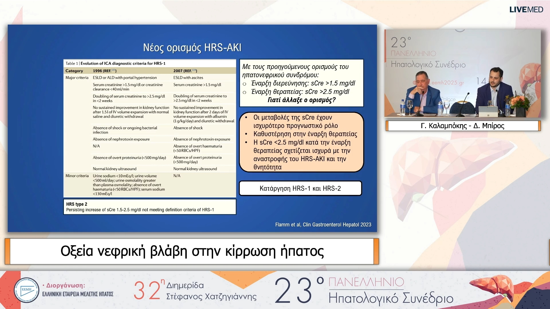 25 Δ. Μπίρος, Γ. Καλαμπόκης - Οξεία νεφρική βλάβη στην κίρρωση ήπατος