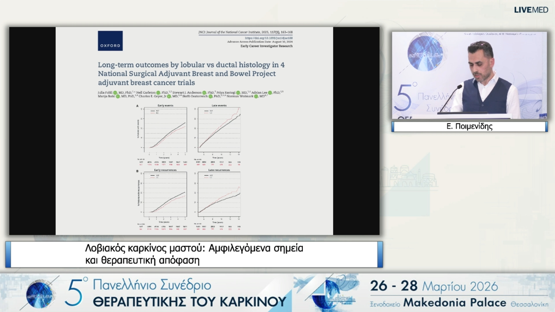 34 Ε. Ποιμενίδης -  Λοβιακός καρκίνος μαστού: Αμφιλεγόμενα σημεία και θεραπευτική απόφαση