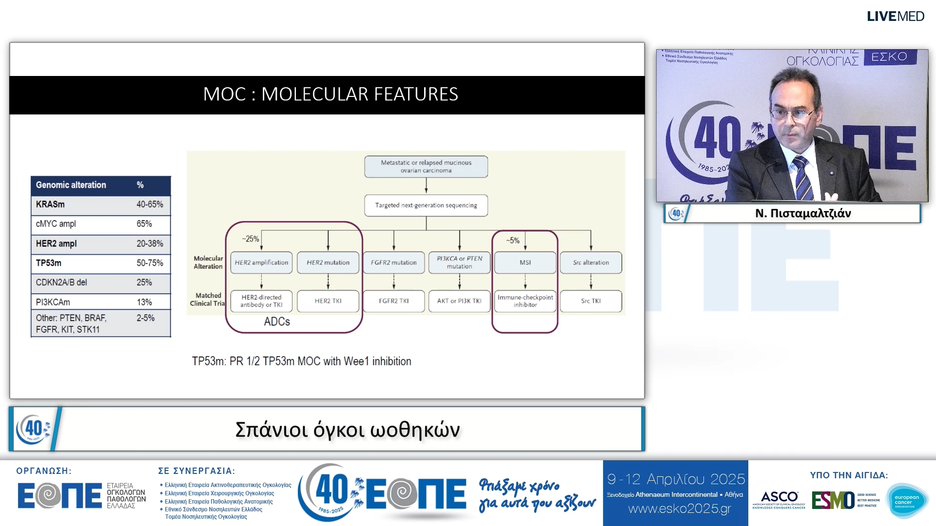 017 Ν. Πισταμαλτζιάν - Σπάνιοι όγκοι ωοθηκών. 