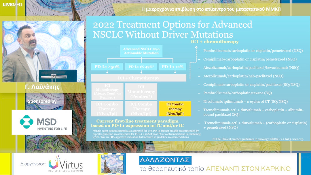 21 Γ. Λαϊνάκης - Η μακροχρόνια επιβίωση στο επίκεντρο του μεταστατικού ΜΜΚΠ