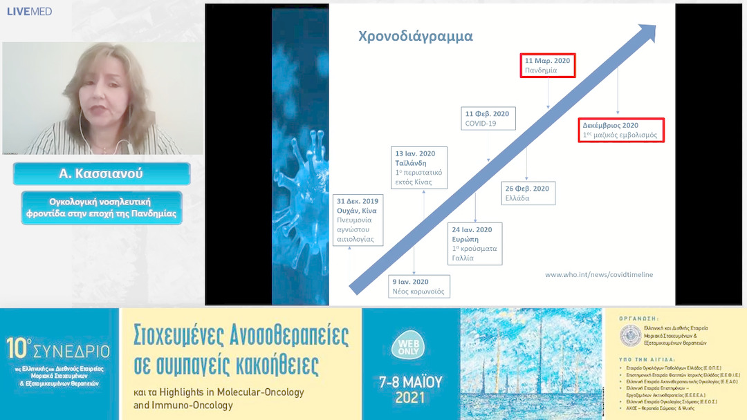 07 Α. Κασσιανού - Ογκολογική νοσηλευτική φροντίδα στην εποχή της Πανδημίας 