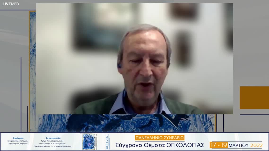 23 Γ. Ρίζος - Η PARP αναστολή σε BRCA μεταλλαγμένους όγκους: Δεδομένα και προοπτικές.  Καρκίνος προστάτη 