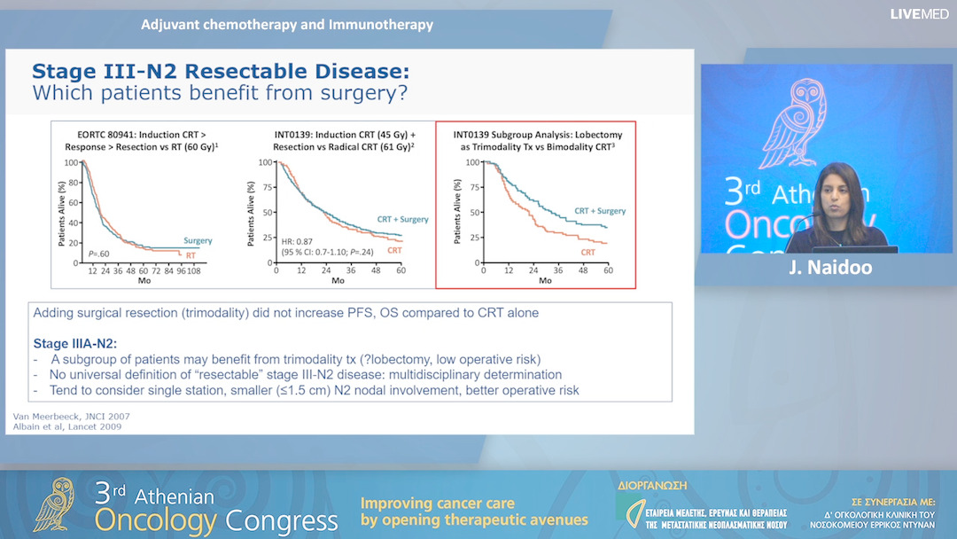 28 J. Naidoo - Adjuvant chemotherapy and Immunotherapy.