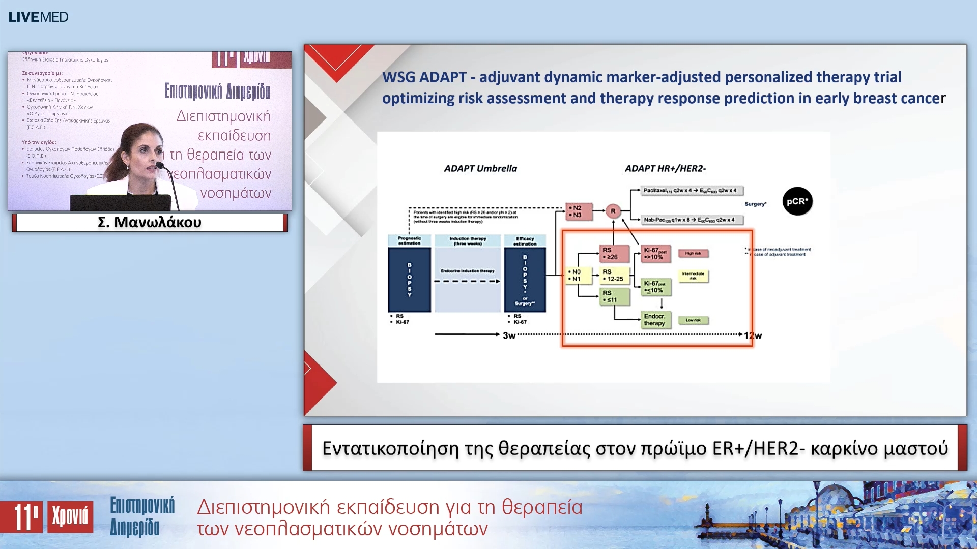 10 Σ. Μανωλάκου - Εντατικοποίηση της θεραπείας στον πρώϊμο ER+/HER2- καρκίνο μαστού