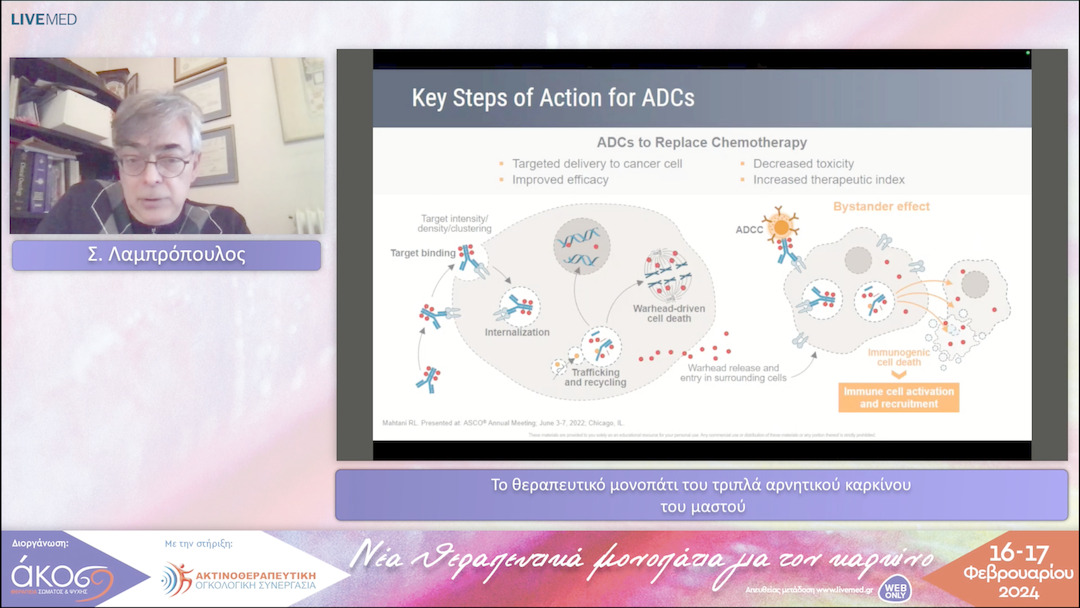 34 Σ. Λαμπρόπουλος - Το θεραπευτικό μονοπάτι του τριπλά αρνητικού καρκίνου του μαστού 